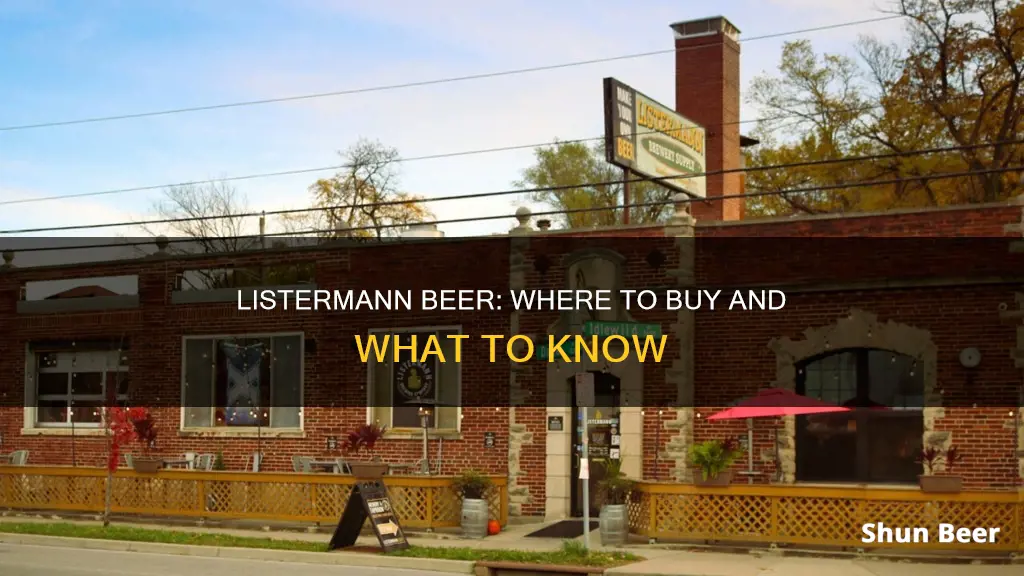 where to buy listermann beer