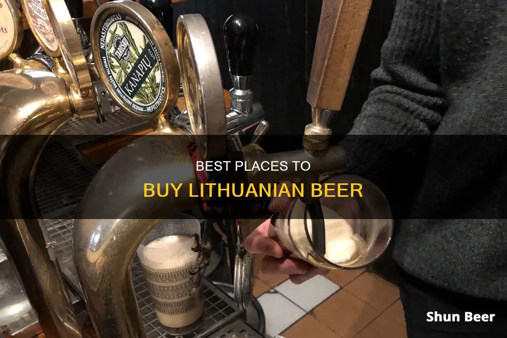 where to buy lithuanian beer