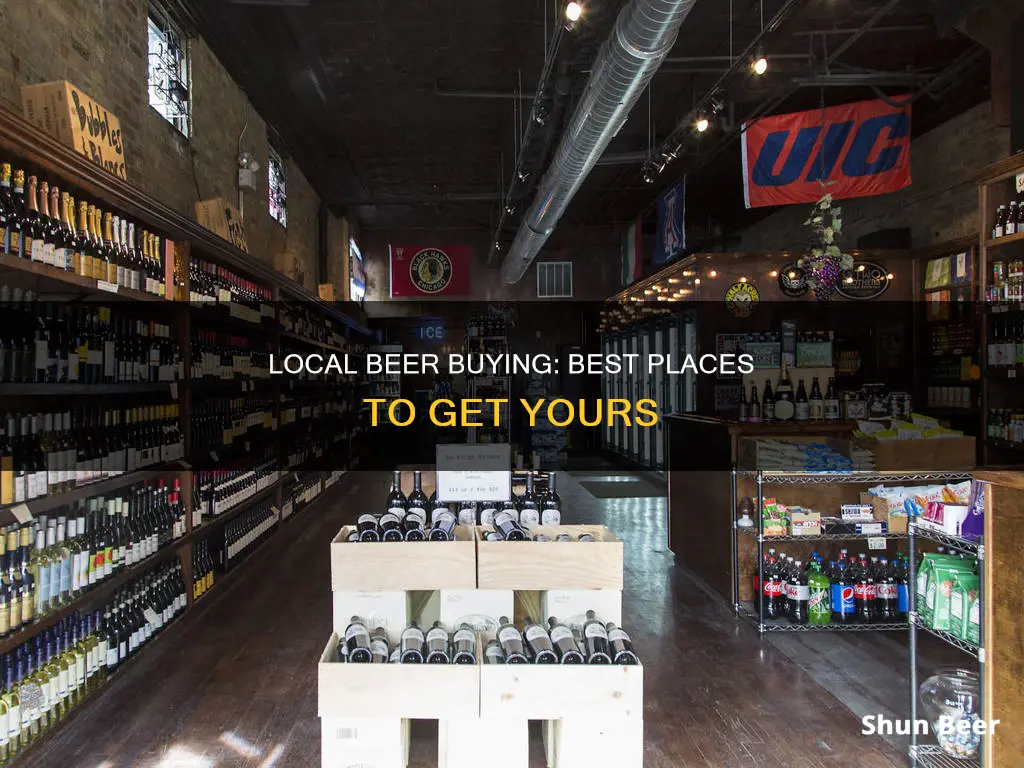 where to buy local beer