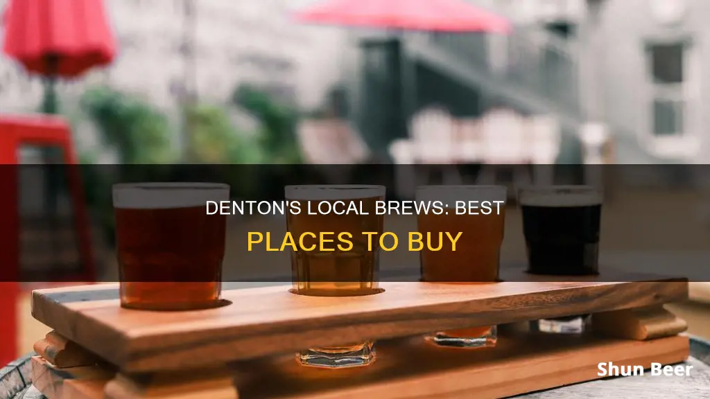 where to buy local denton beers