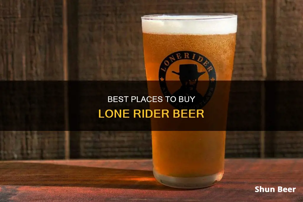 where to buy lone rider beer