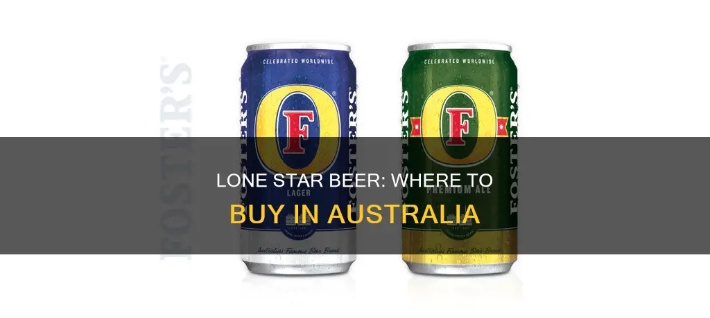 where to buy lone star beer in australia