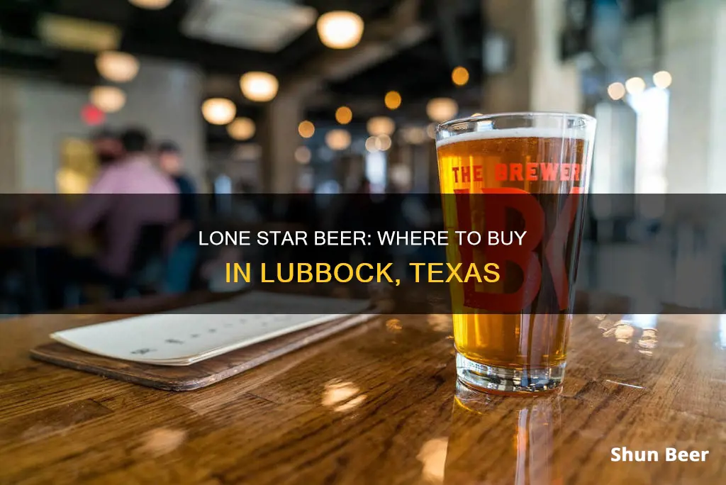 where to buy lone star beer in lubbock tx