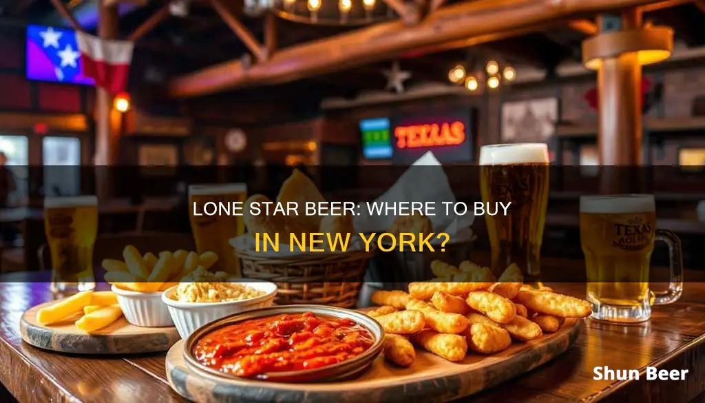 where to buy lone star beer in new york