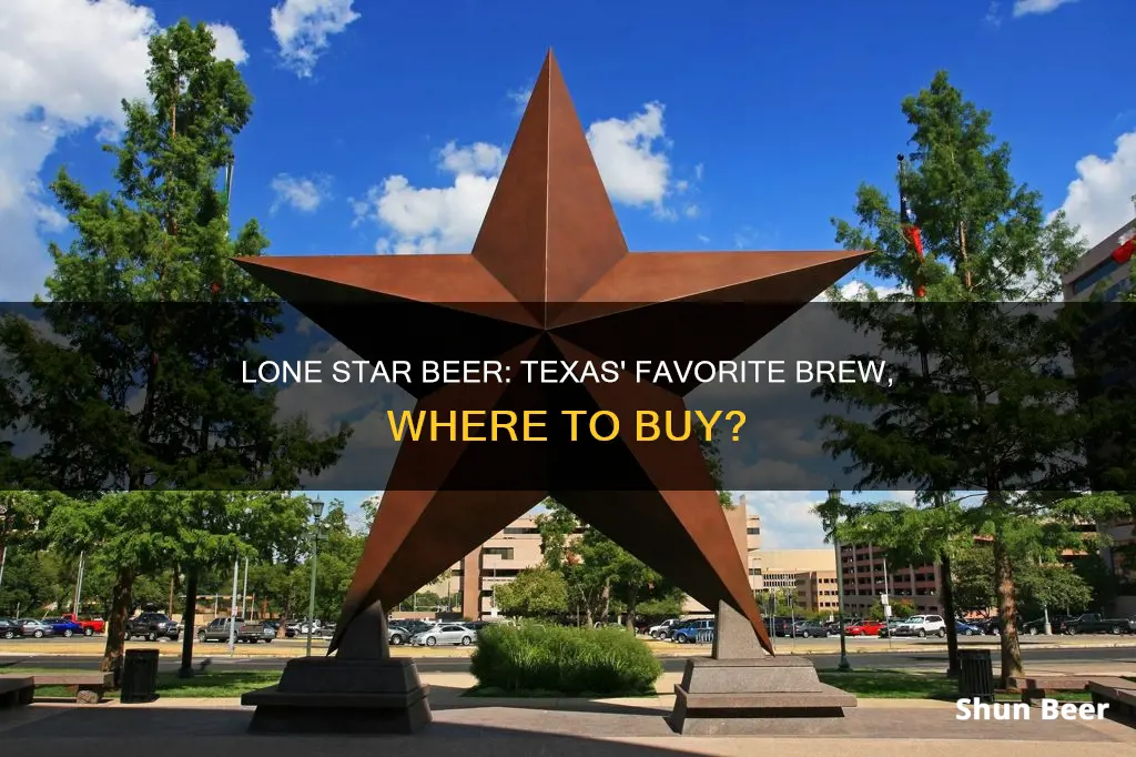 where to buy lone star beer in texas