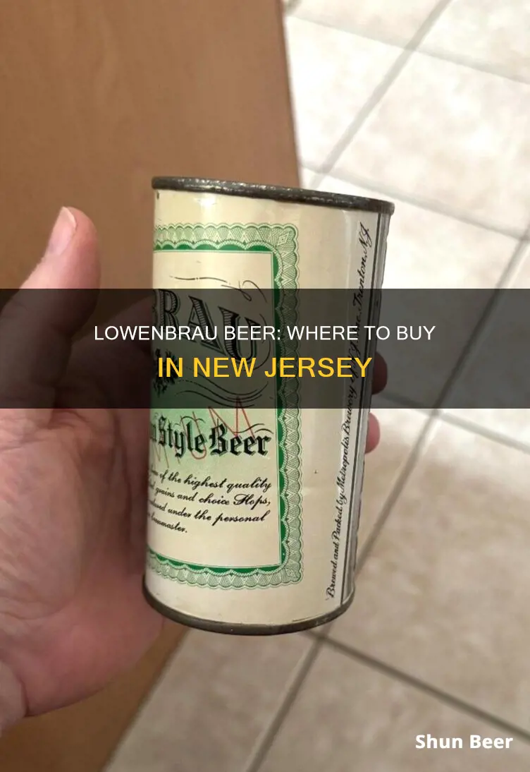 where to buy lowenbrau beer in new jersey