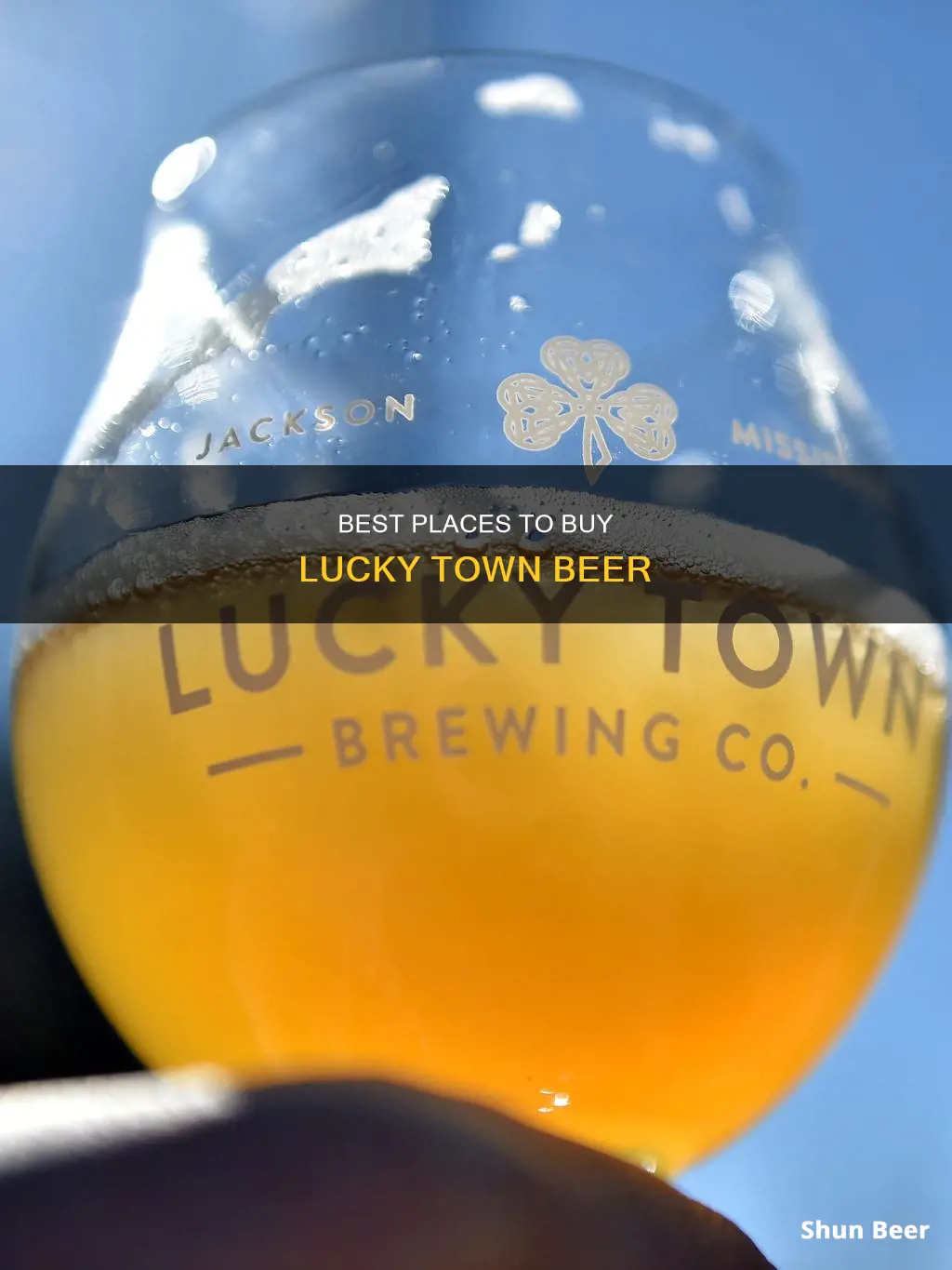 where to buy lucky town beer