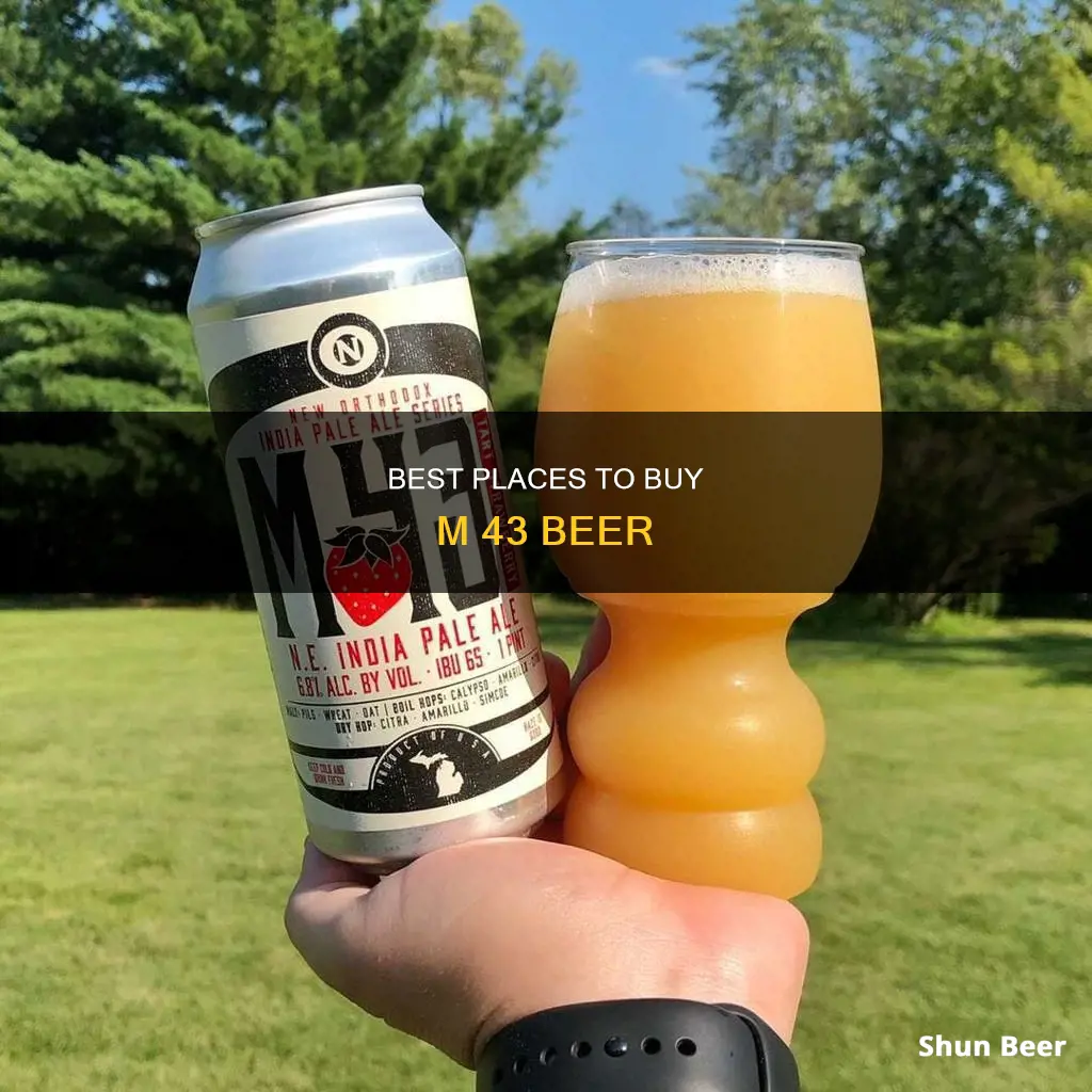 where to buy m 43 beer