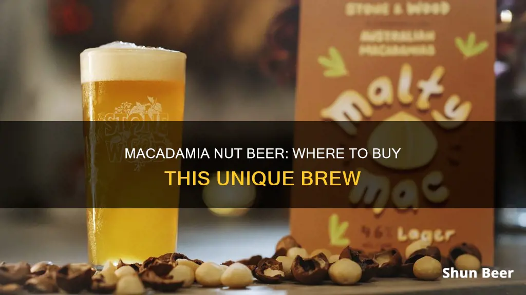 where to buy macadamia nut beer