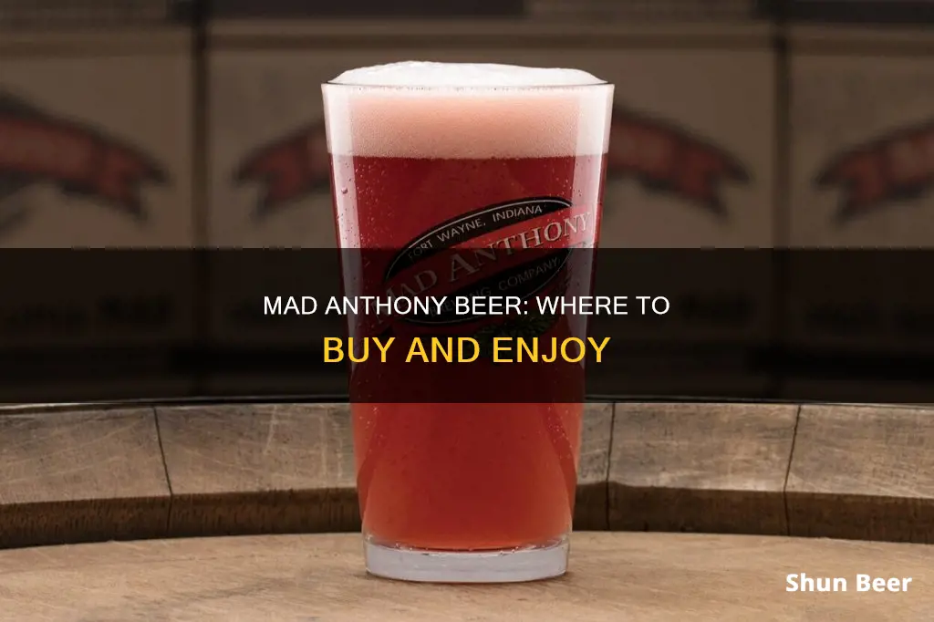 where to buy mad anthony beer