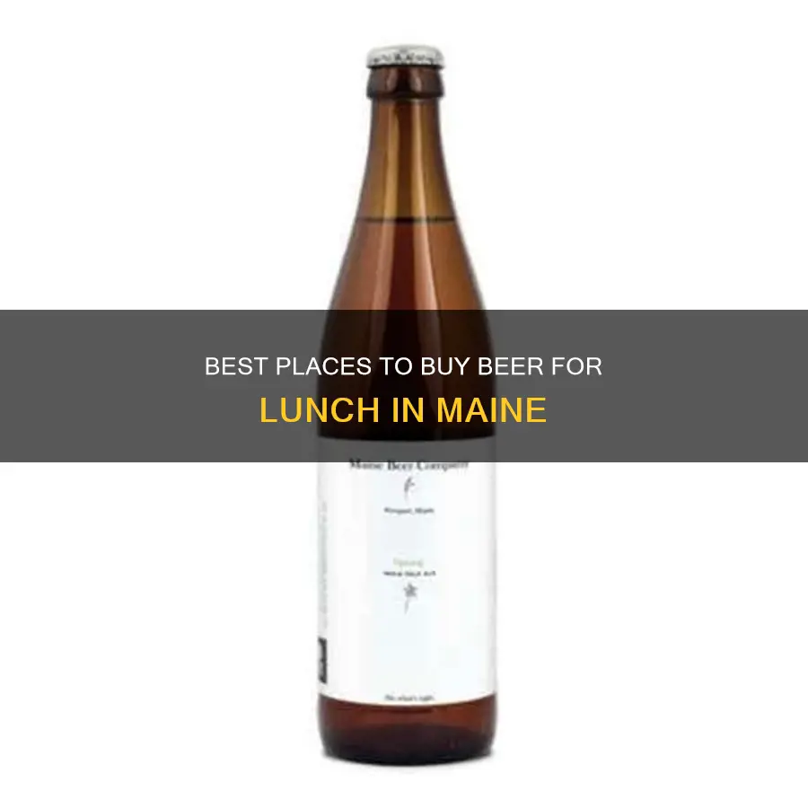 where to buy maine lunch beer