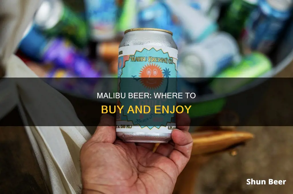 where to buy malibu beer