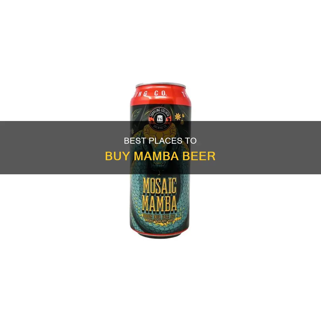 where to buy mamba beer