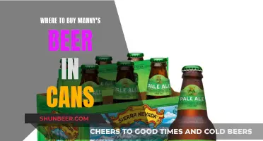 Manny's Beer: Where to Buy the Canned Version