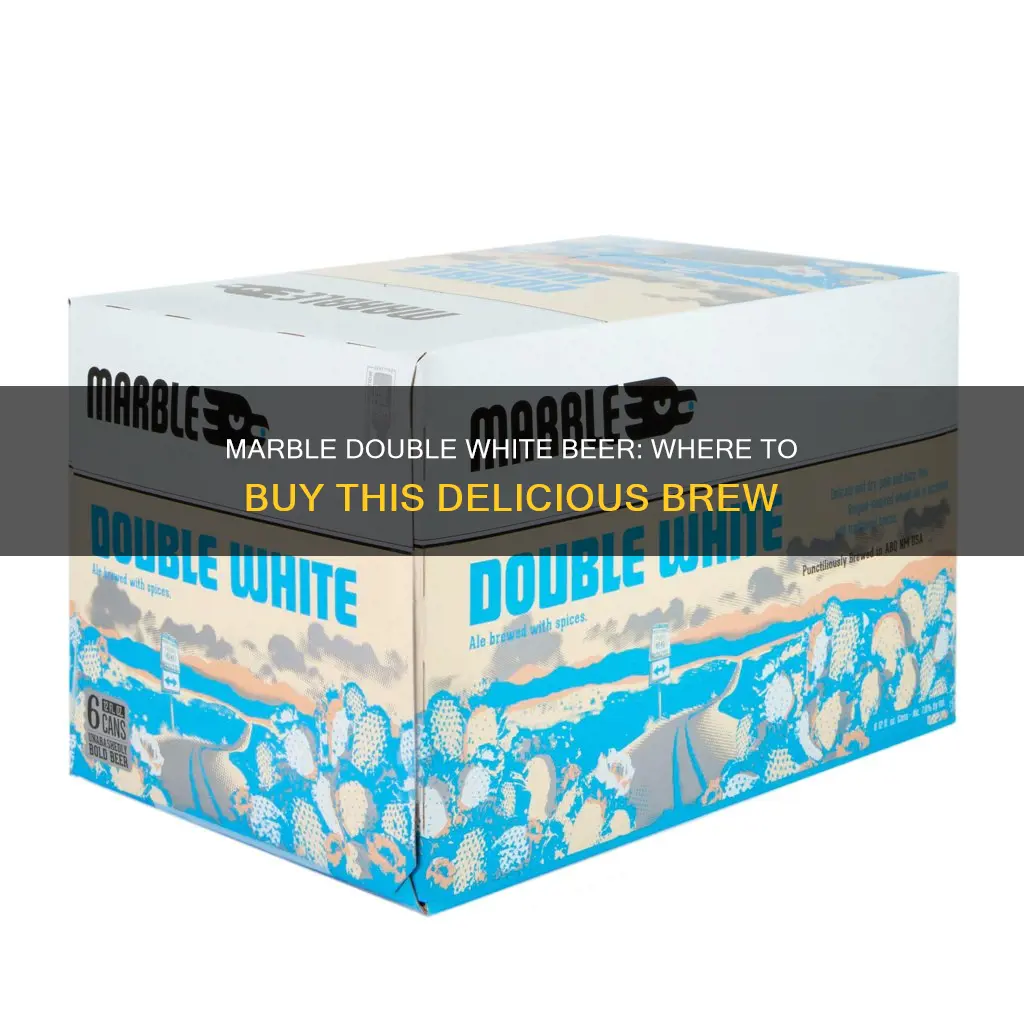 where to buy marble double white beer