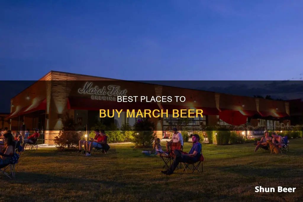 where to buy march first beer