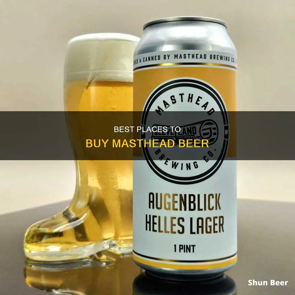 where to buy masthead beer