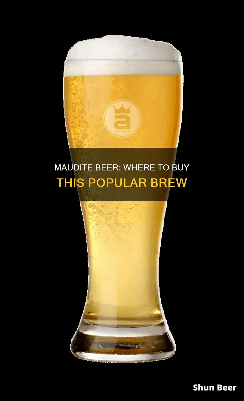 where to buy maudite beer