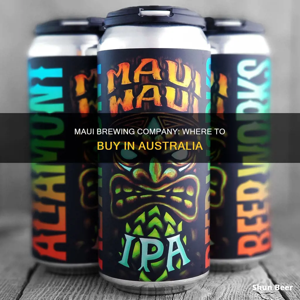 where to buy maui brewing company beer in australia