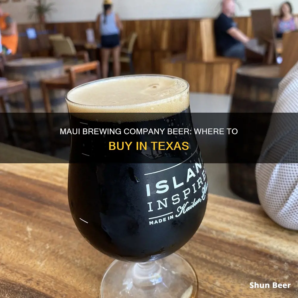 where to buy maui brewing company beer in texas