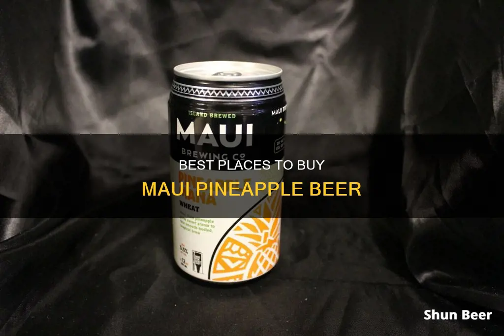 where to buy maui pineapple beer