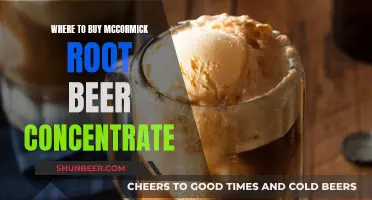 Root Beer Concentrate: McCormick's Best Retail Sources