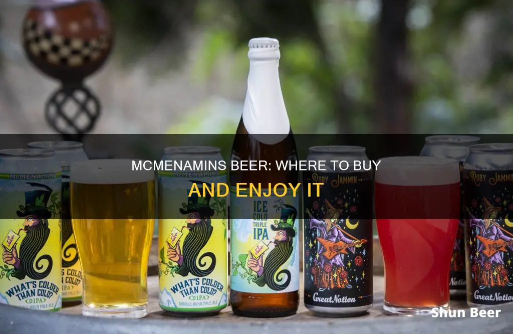 where to buy mcmenamins beer