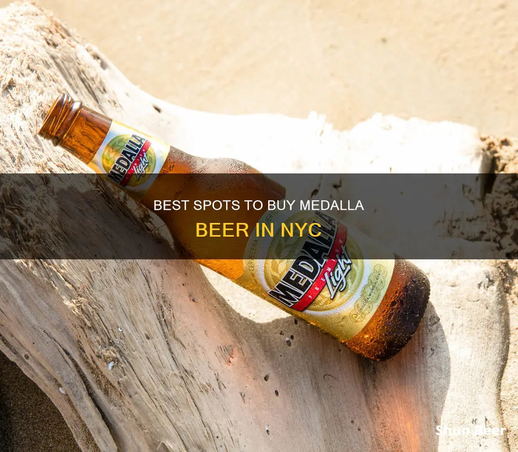 where to buy medalla beer in nyc