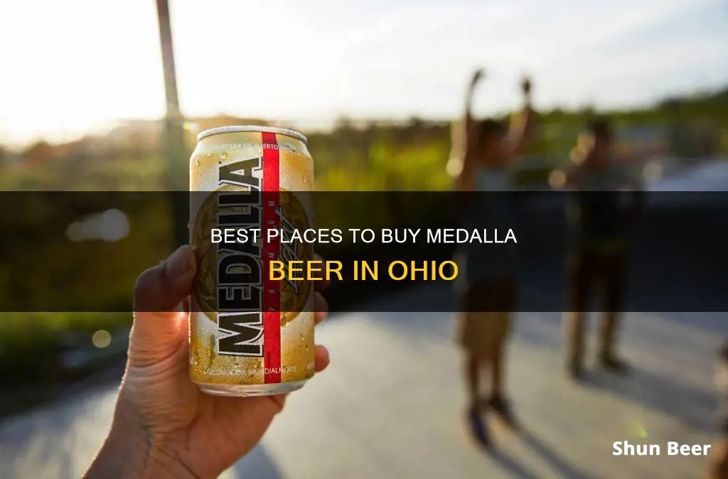 where to buy medalla beer in ohio