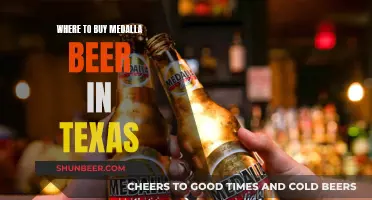 Shop for Medalla Beer in Texas: Where and How