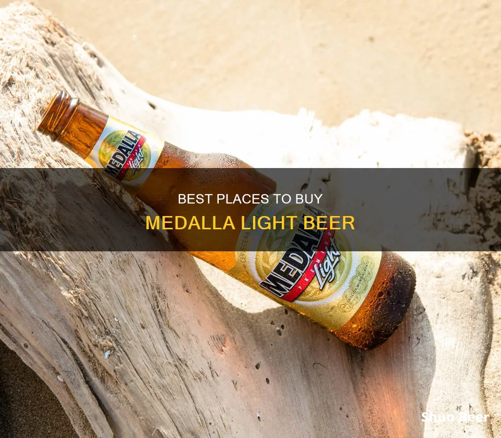 where to buy medalla light beer