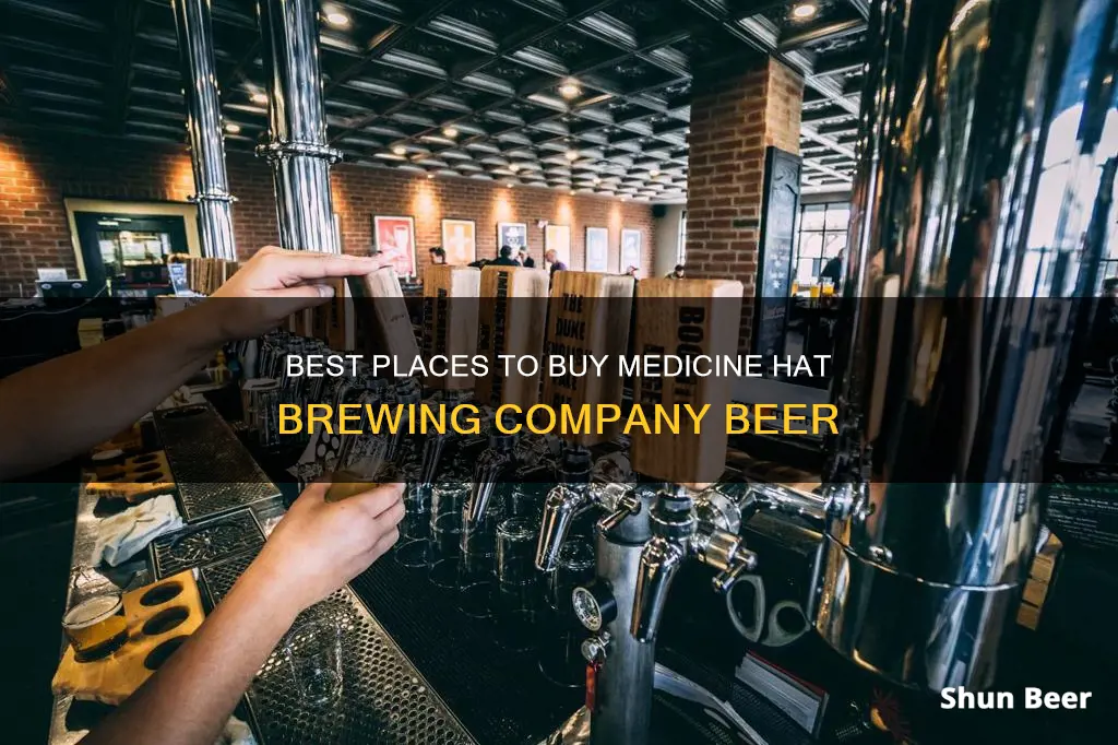 where to buy medicine hat brewing company beer