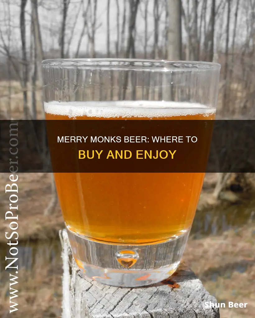 where to buy merry monks beer