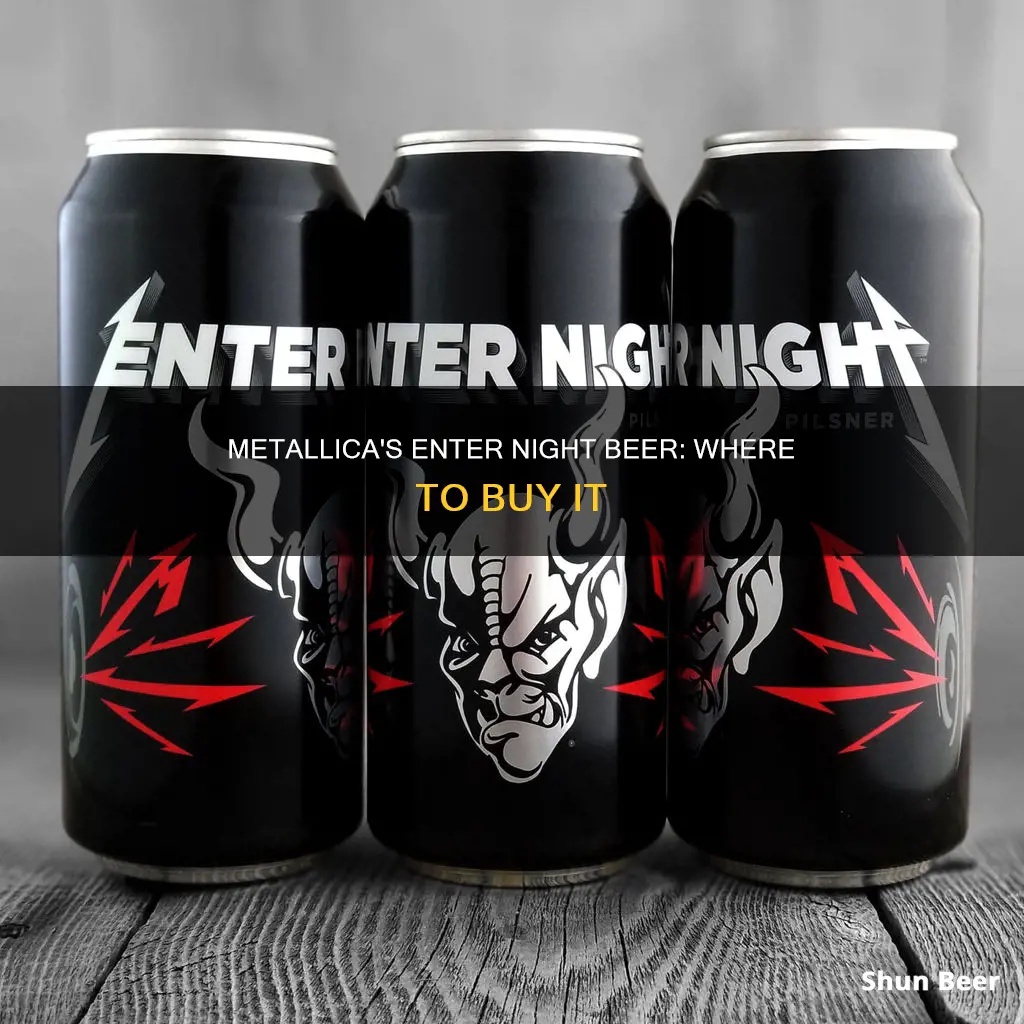 where to buy metallicas beer enter night