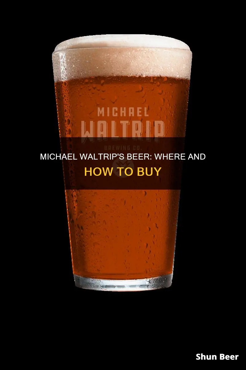 where to buy michael waltrip beer