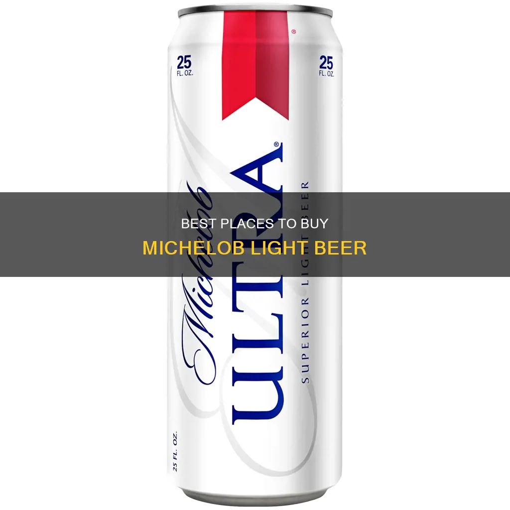 where to buy michelob light beer