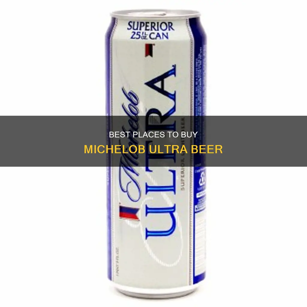 where to buy michelob ultra beer