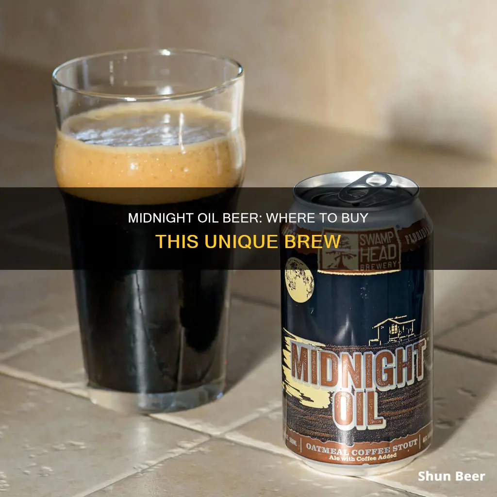 where to buy midnight oil beer