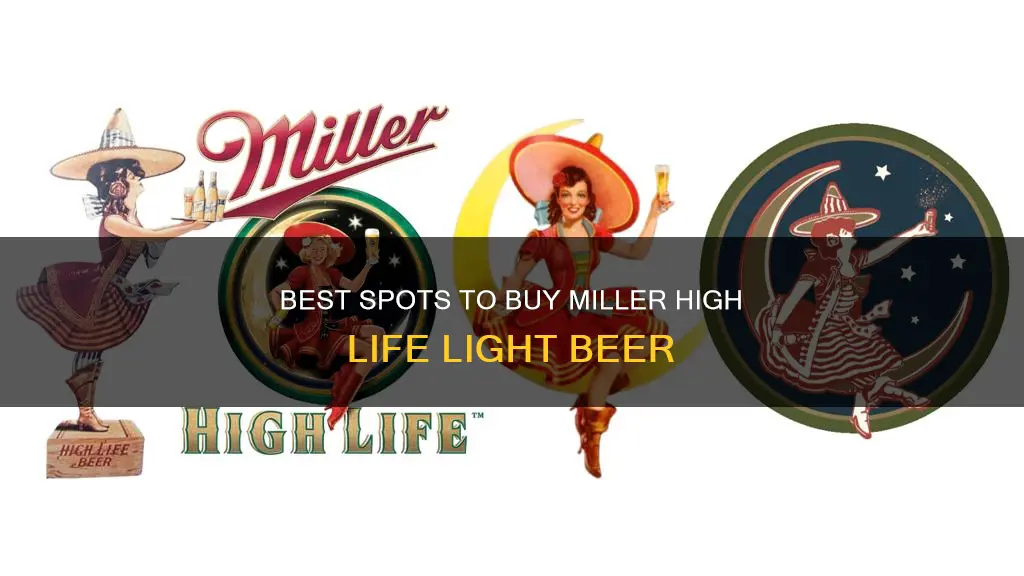 where to buy miller high life light beer