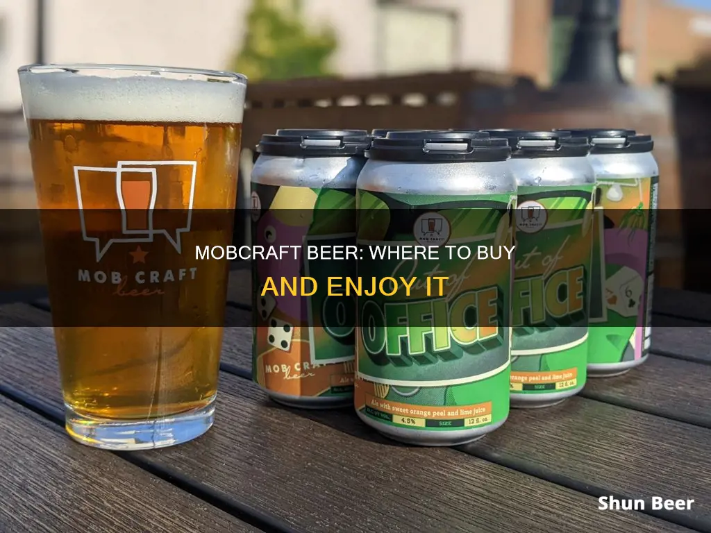 where to buy mobcraft beer