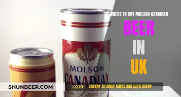 UK Molson Canadian Beer: Where to Buy?