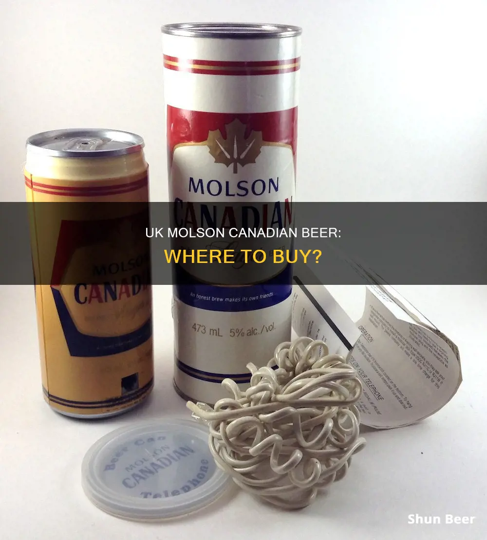 where to buy molson canadian beer in uk