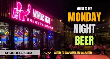 Best Places to Buy Monday Night Beer