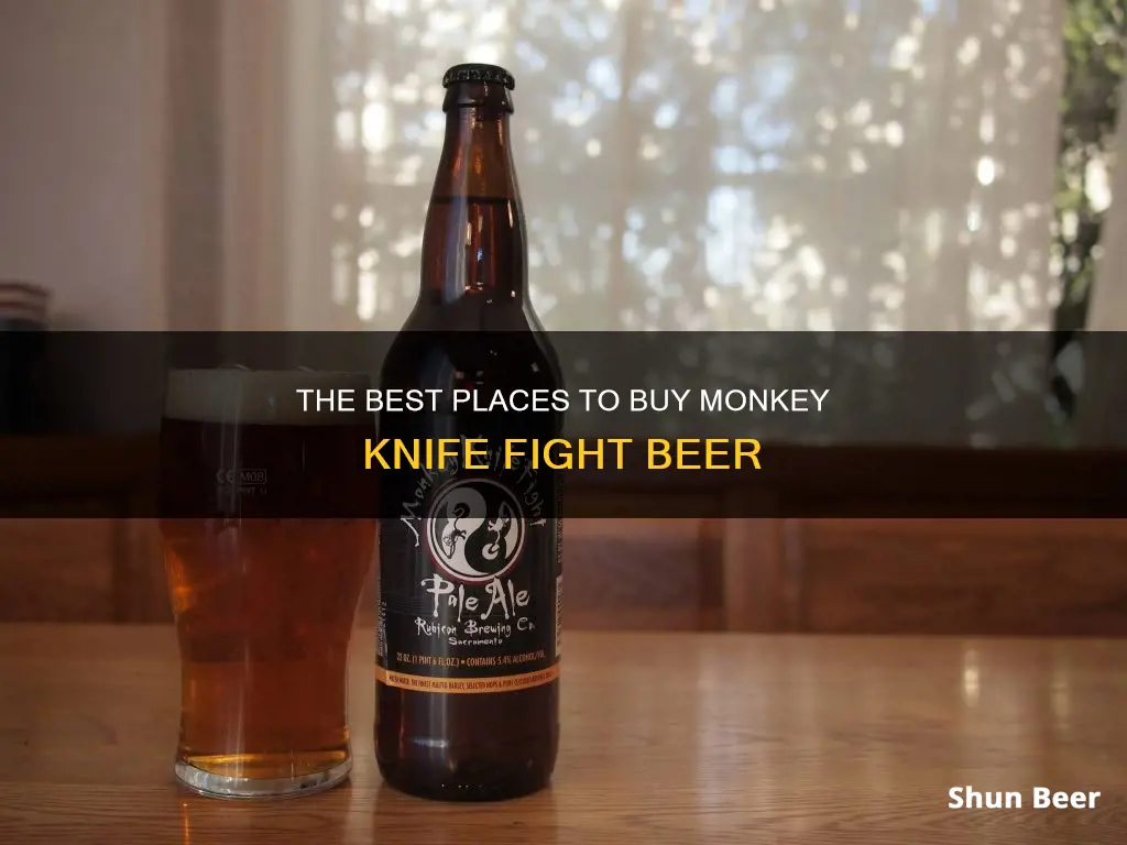 where to buy monkey knife fight beer