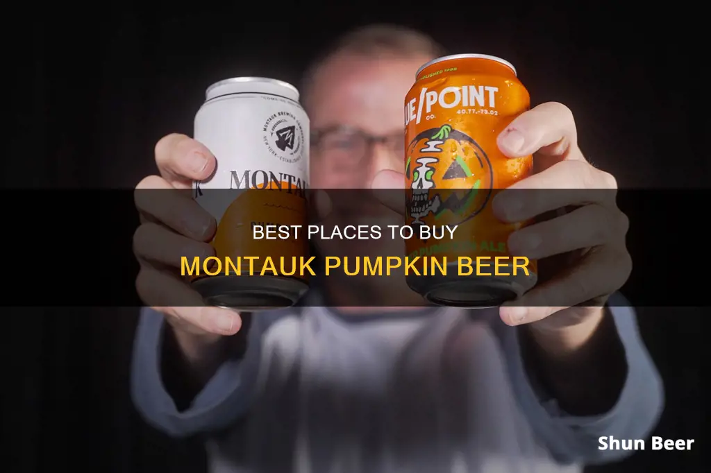 where to buy montauk pumpkin beer