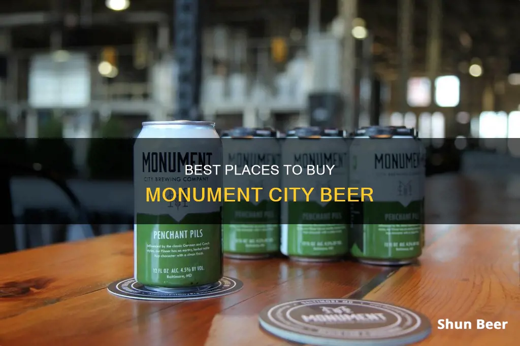 where to buy monument city beer