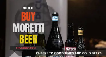 Moretti Beer: Where to Buy and Enjoy It