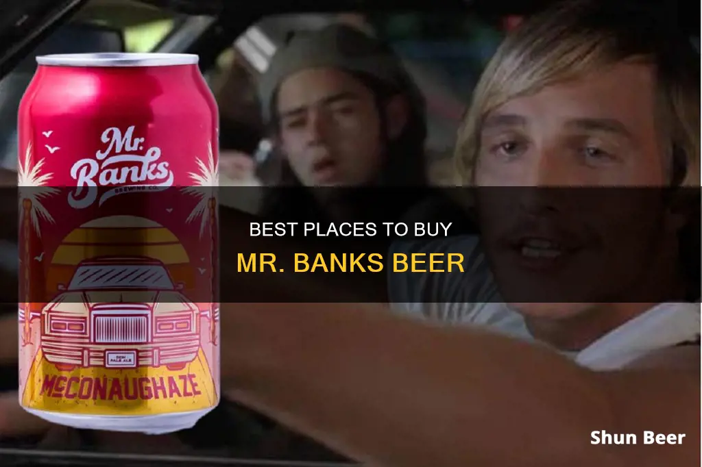 where to buy mr banks beer