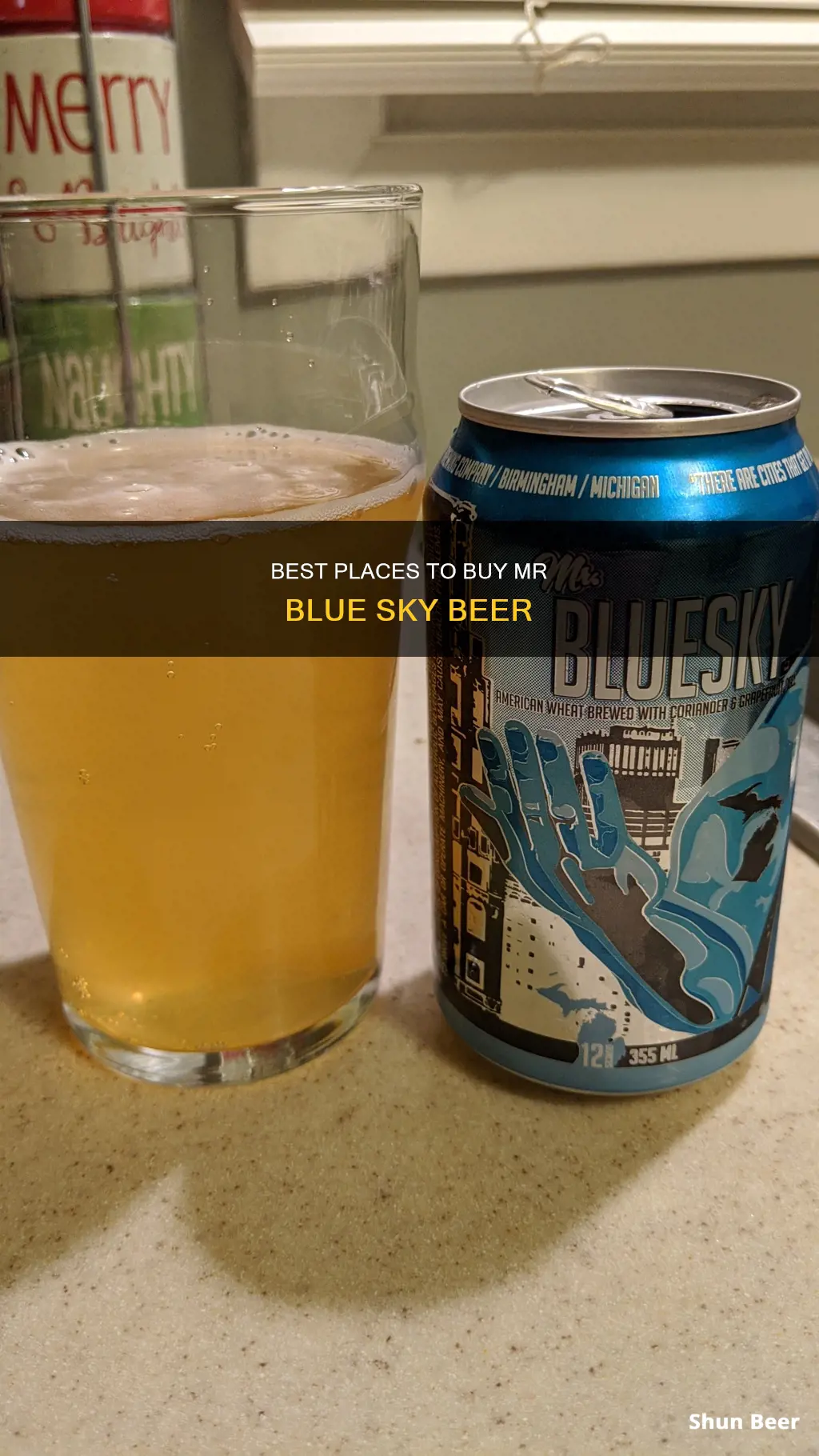 where to buy mr blue sky beer