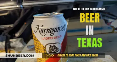 Narragansett Beer: Where to Buy in Texas?